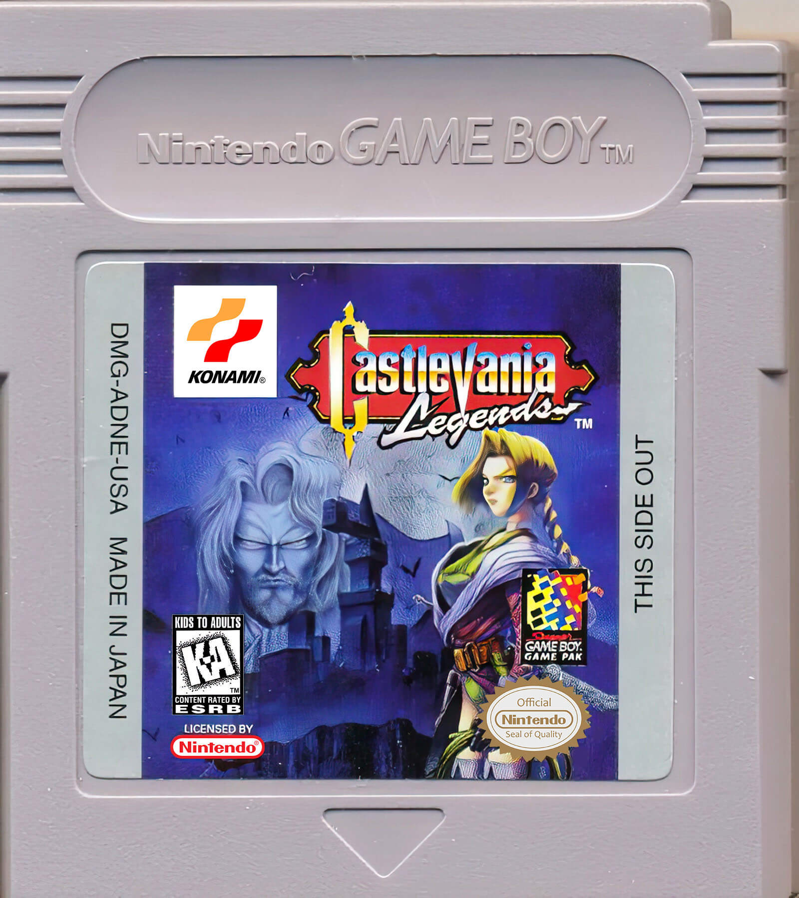Лицензионный картридж Castlevania Legends для Game Boy